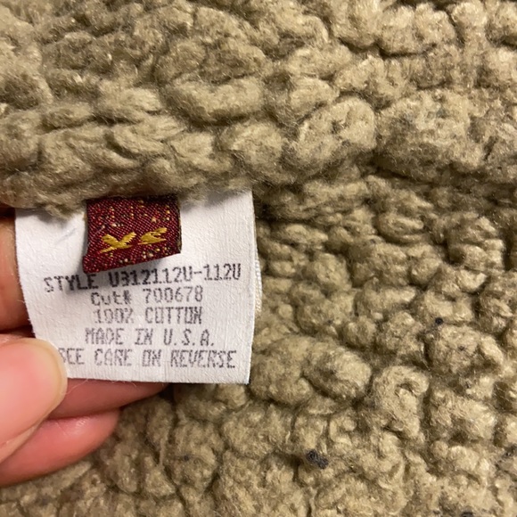 Winter Denim Jacket 100% Cotton 7 for All Mankind zipper closure insulation - Picture 9 of 10